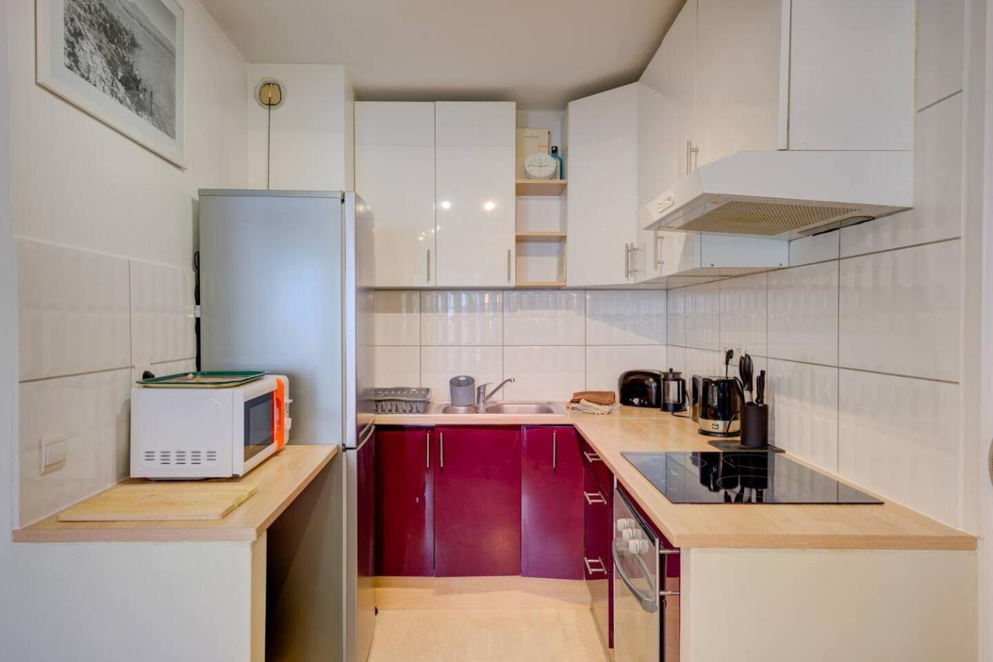 Elegant Apt W/2 Terraces/Mins To Beach & Shops Antibes Exterior photo